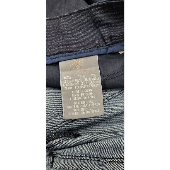 Melissa McCarthy Jeans 26W Seven7 Dark Wash Slim Boot Pants - Picture 12 of 13